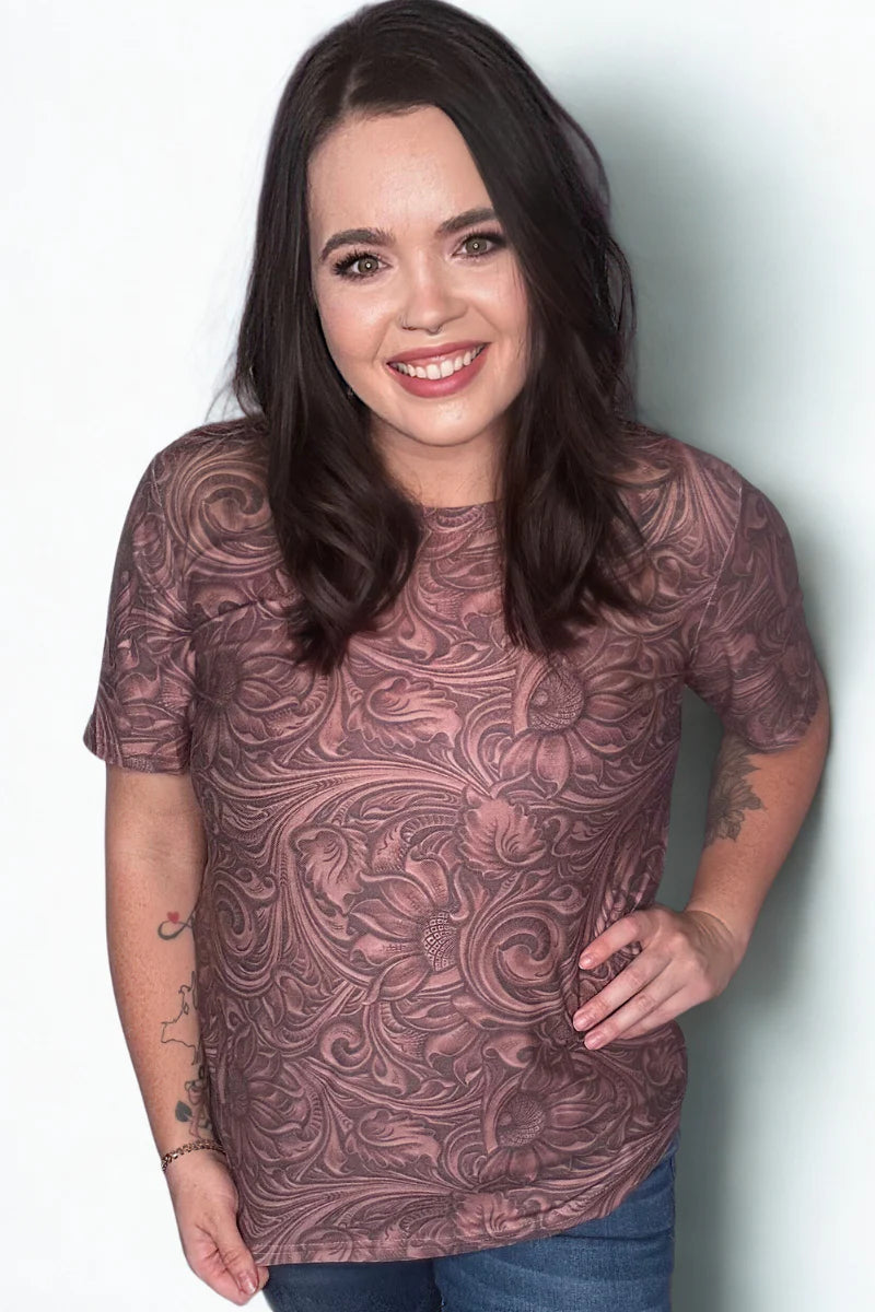 COUNTRY ROADS CREW TOP