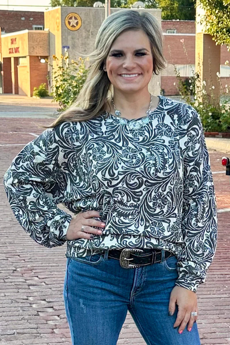 TOOLED IN LOVE SWEATER