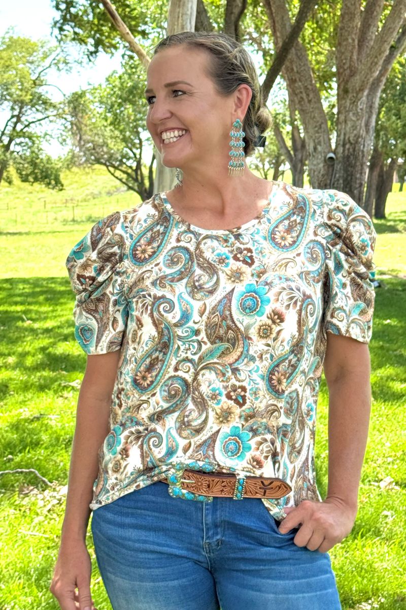 BETTER IN PAISLEY TOP